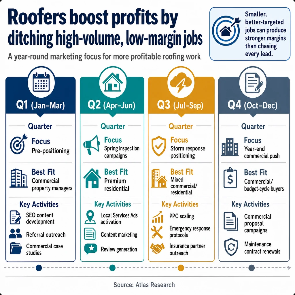 Infographic: Roofers boost profits by ditching high-volume, low-margin jobs